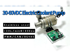 Pompa pendingin listrik 48V baja tahan karat untuk pengelolaan panas dalam penyimpanan energi