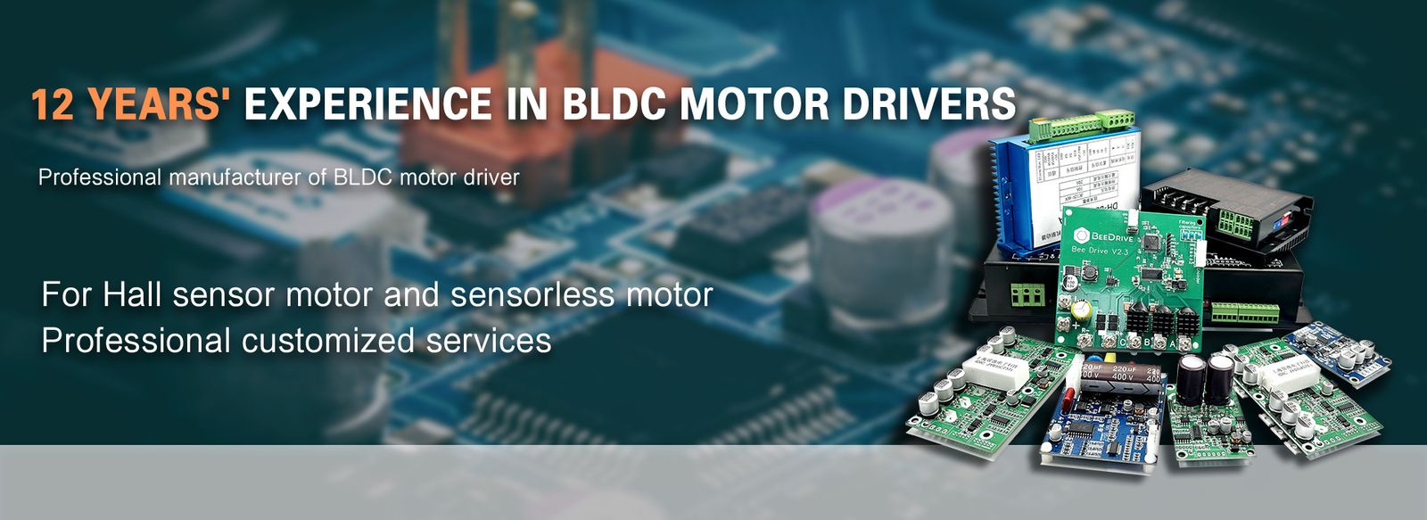 Pengemudi motor BLDC 3 fase